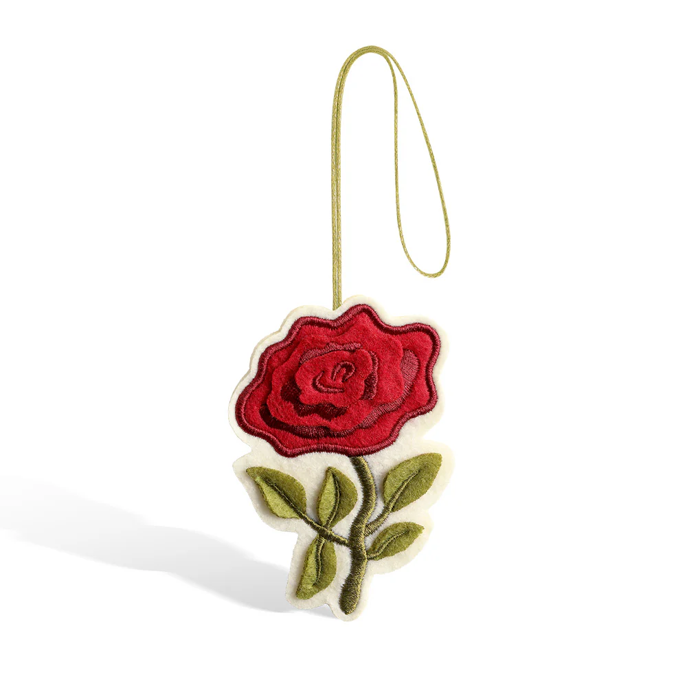 Everlasting Rose Valentine HeartFelt Charm Card™ and Sentiment Set for Daughter - Image 3