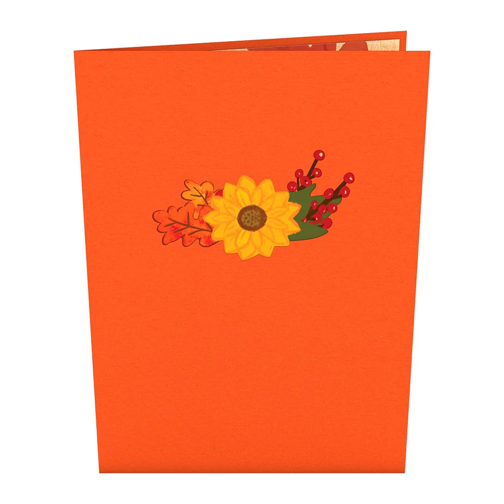 Fall Candle Pop-Up Card - Image 6