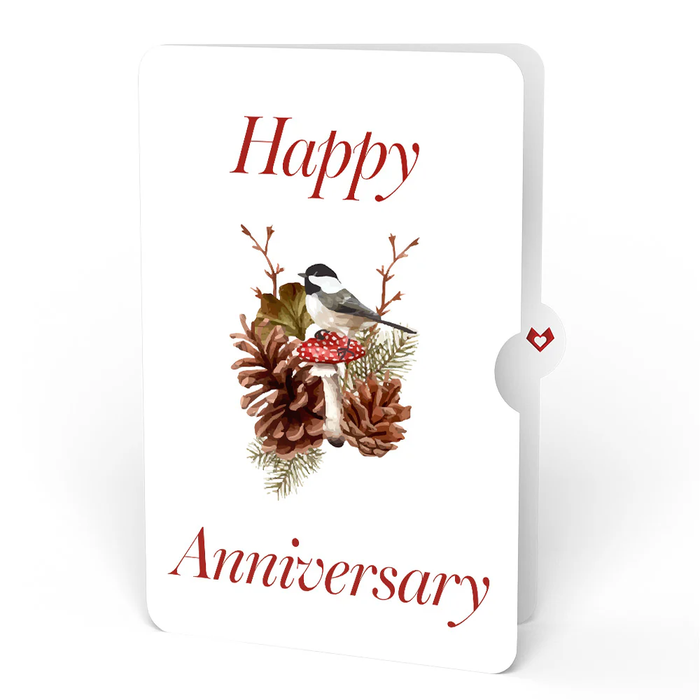 Fall Forest Floor Anniversary Pop-Up Card and Sentiment Set - Image 4