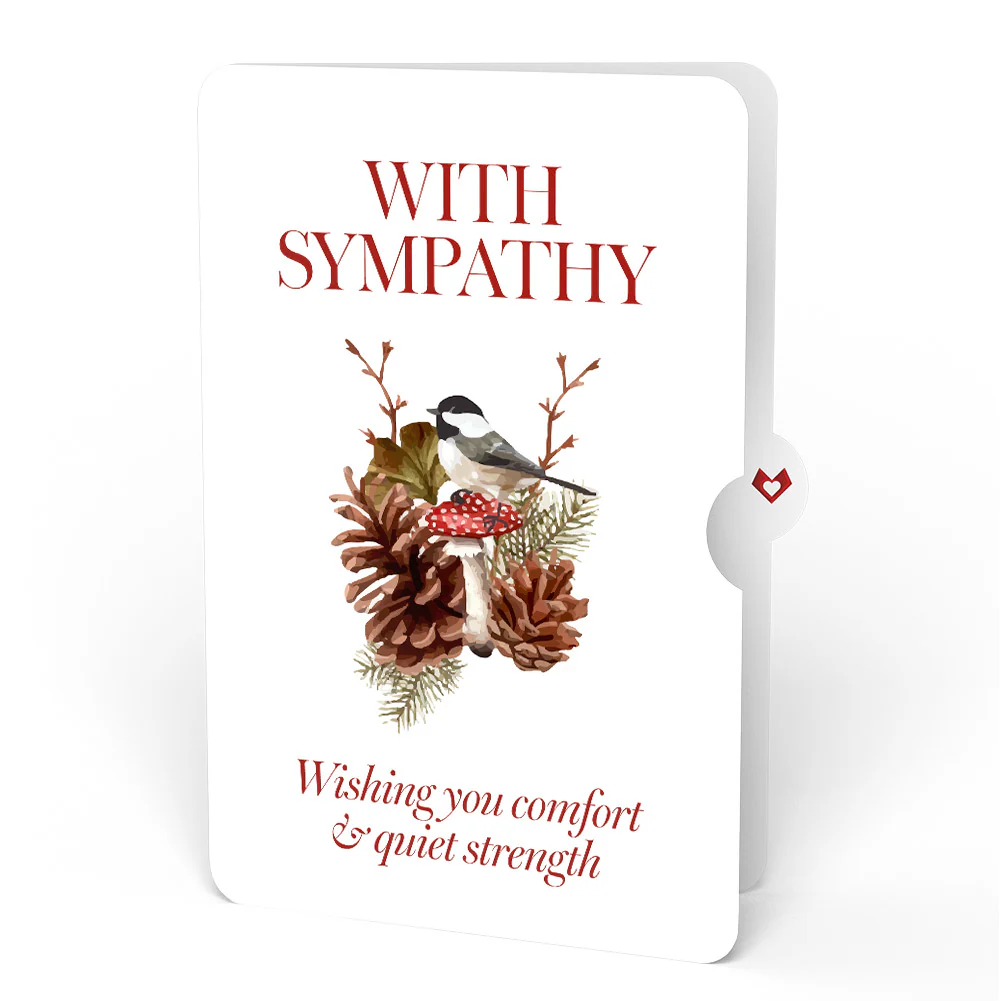 Fall Forest Floor Sympathy Pop-Up Card and Sentiment Set - Image 4