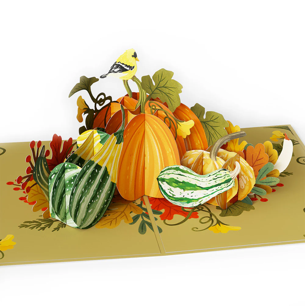 Fall is in the Air Anniversary Pop-Up Card and Pumpkin in Crisp Season Sentiment Set - Image 3