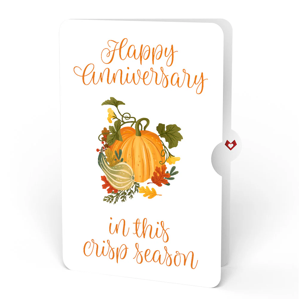 Fall is in the Air Anniversary Pop-Up Card and Pumpkin in Crisp Season Sentiment Set - Image 4