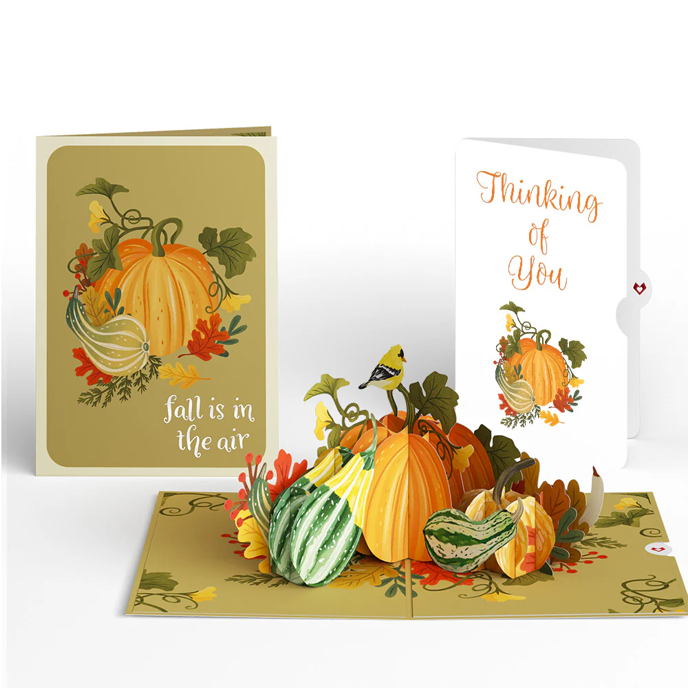 Fall is in the Air Thinking of You Pop-Up Card and Sentiment Set