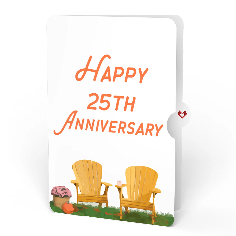 Fall Welcome 25th Anniversary Pop-Up Card and Sentiment Set - Image 4