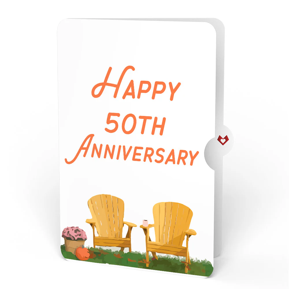 Fall Welcome 50th Anniversary Pop-Up Card and Sentiment Set - Image 4
