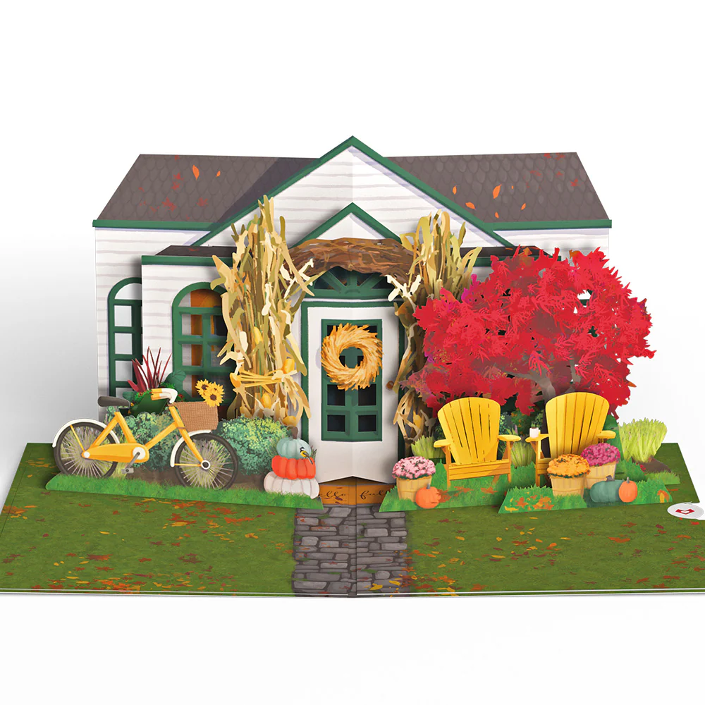 Fall Welcome Pop-Up Card - Image 3