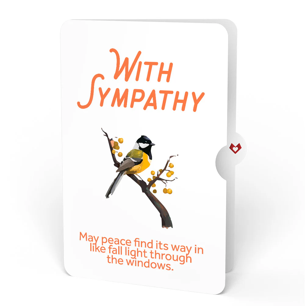 Fall Welcome Sympathy Pop-Up Card and Sentiment Set - Image 4