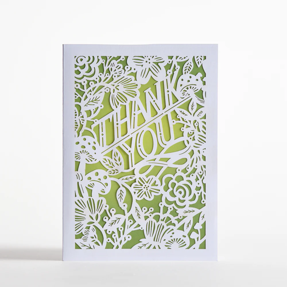 Flora Fauna Thank You: Lovepop Moments™ Card - Image 3