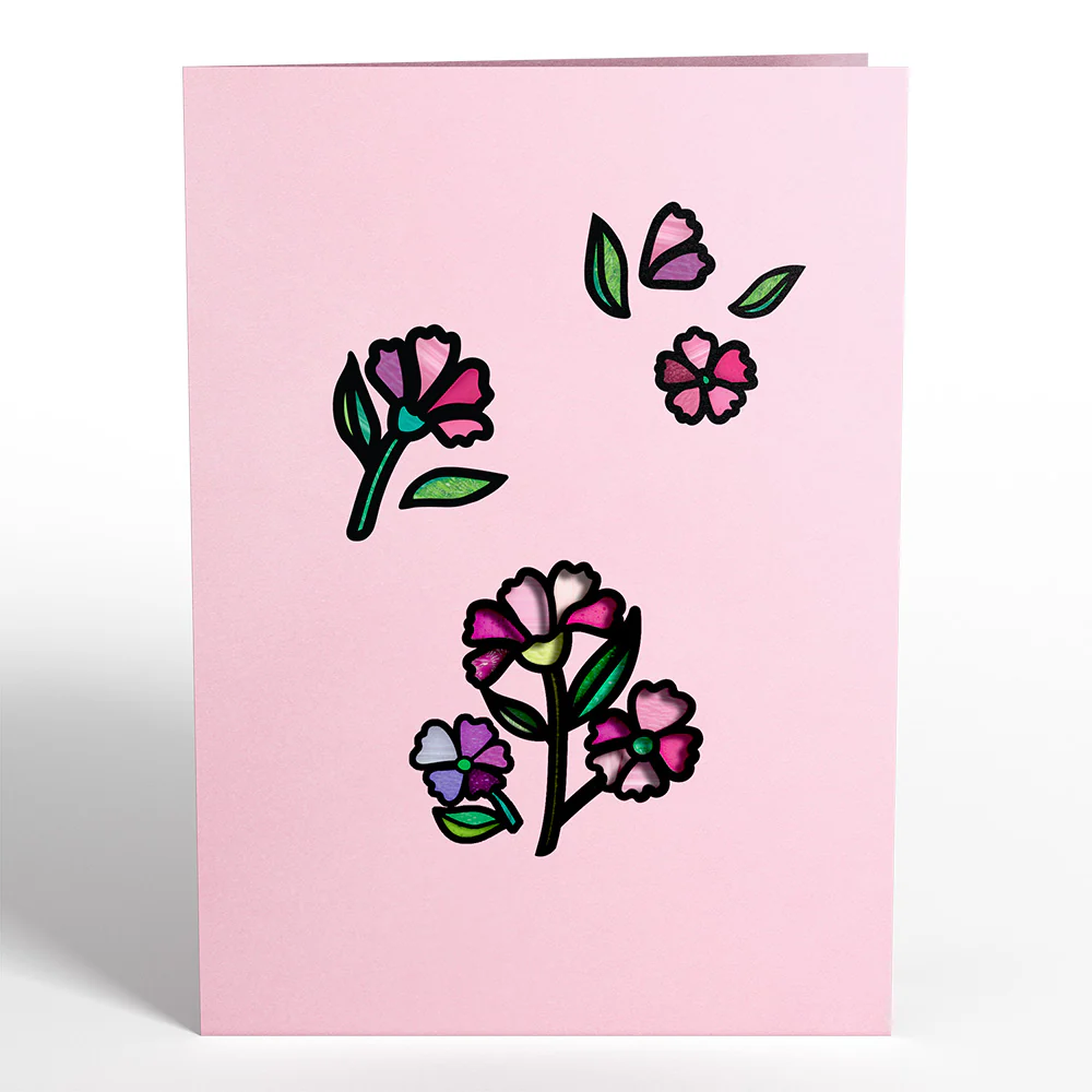 Floral Heart Suncatcher Card - Image 5