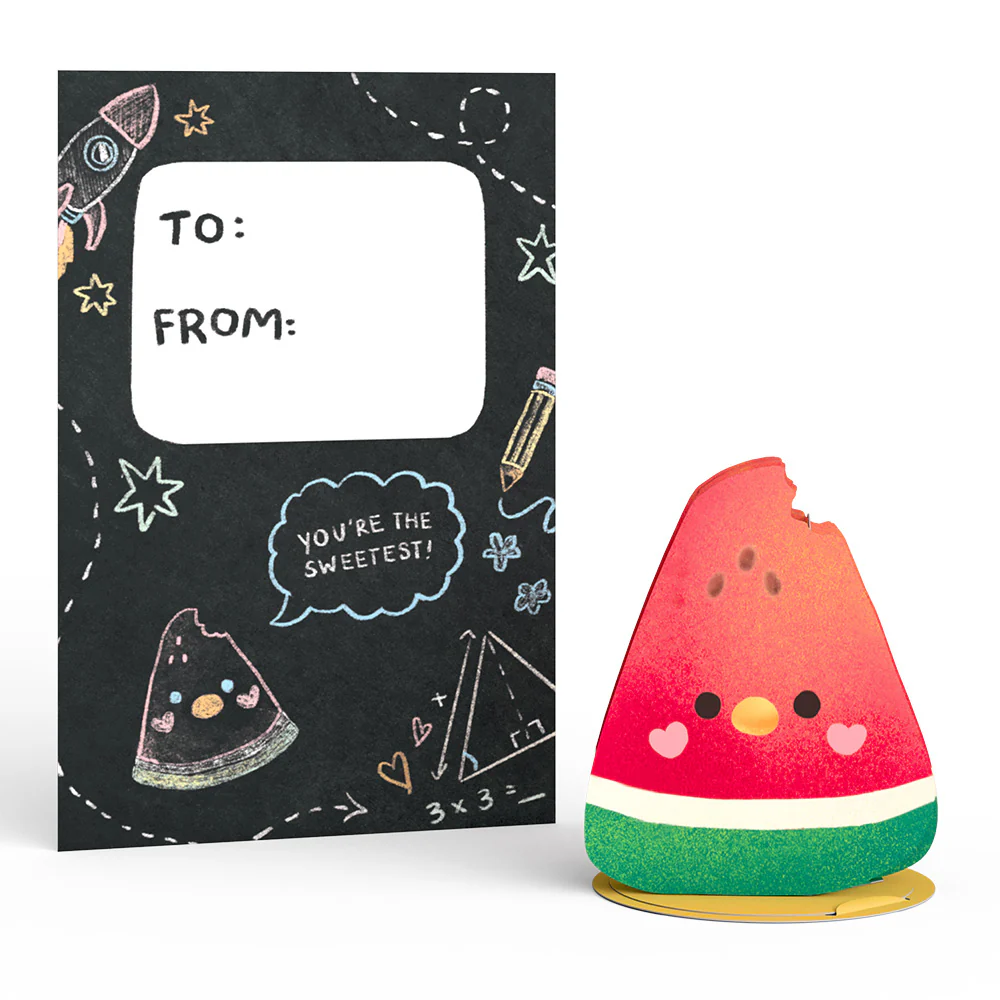 Foodie Friends Valentine's Day Cards for Kids: Classroom 8-Pack - Image 4