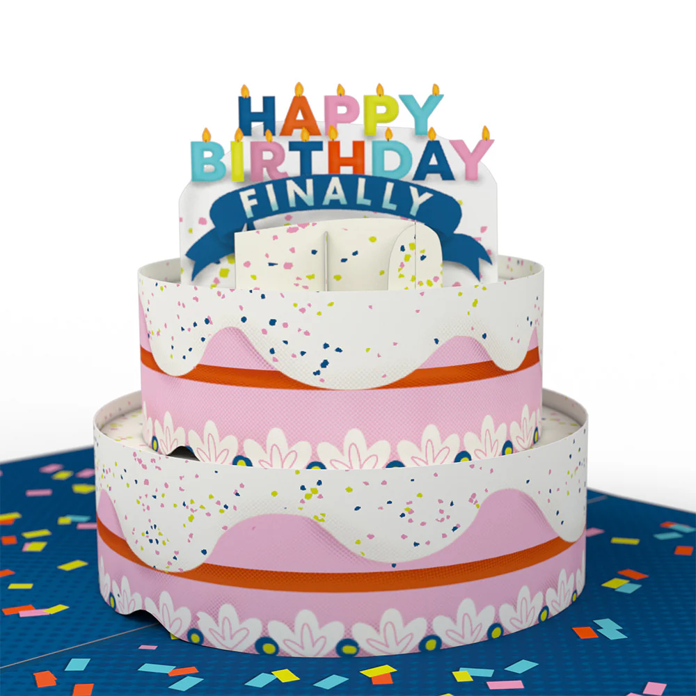 Forever Young Leap Year Birthday Pop-Up Card - Image 2