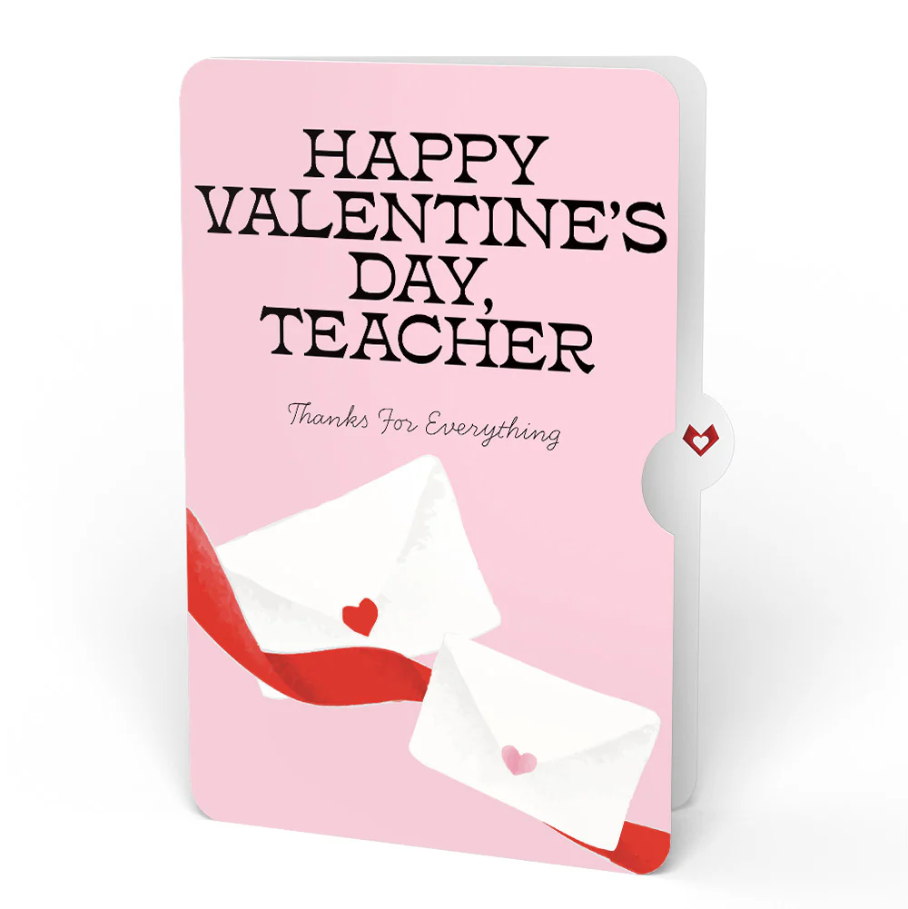 French Love Dog Valentine Plushpop Card and Sentiment Set for Teacher - Image 4