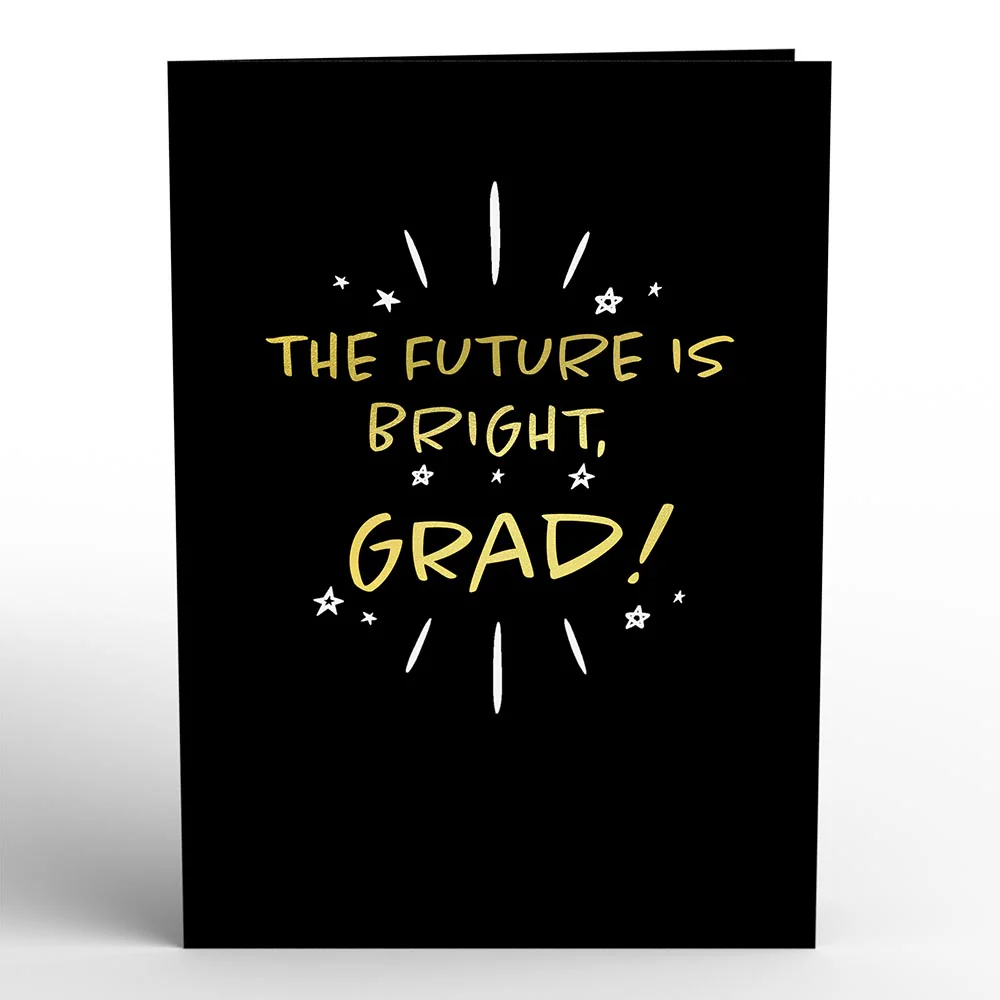 Future Is Bright Graduation Pop-Up Card - Image 4
