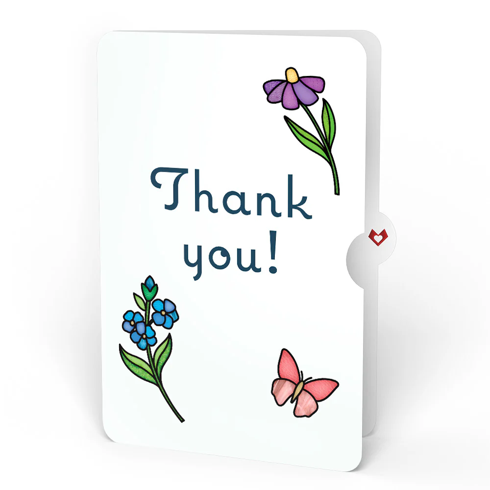 Garden Glow Thank You Suncatcher Bouquet and Sentiment Set - Image 4