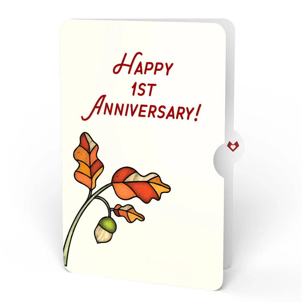 Golden Hour Sunflower 1st Anniversary Suncatcher Bouquet and Sentiment Set - Image 4