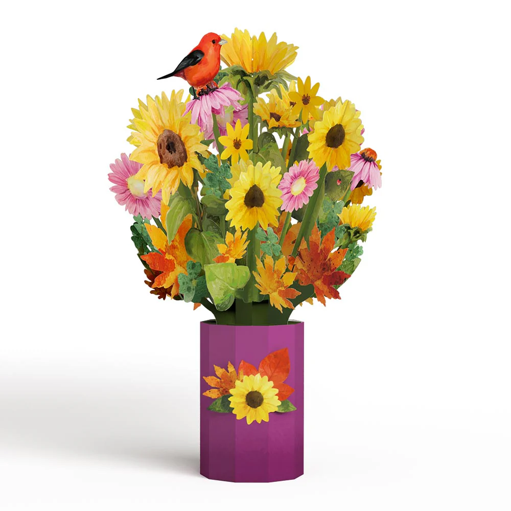 Golden Sunflower Bouquet - Image 3