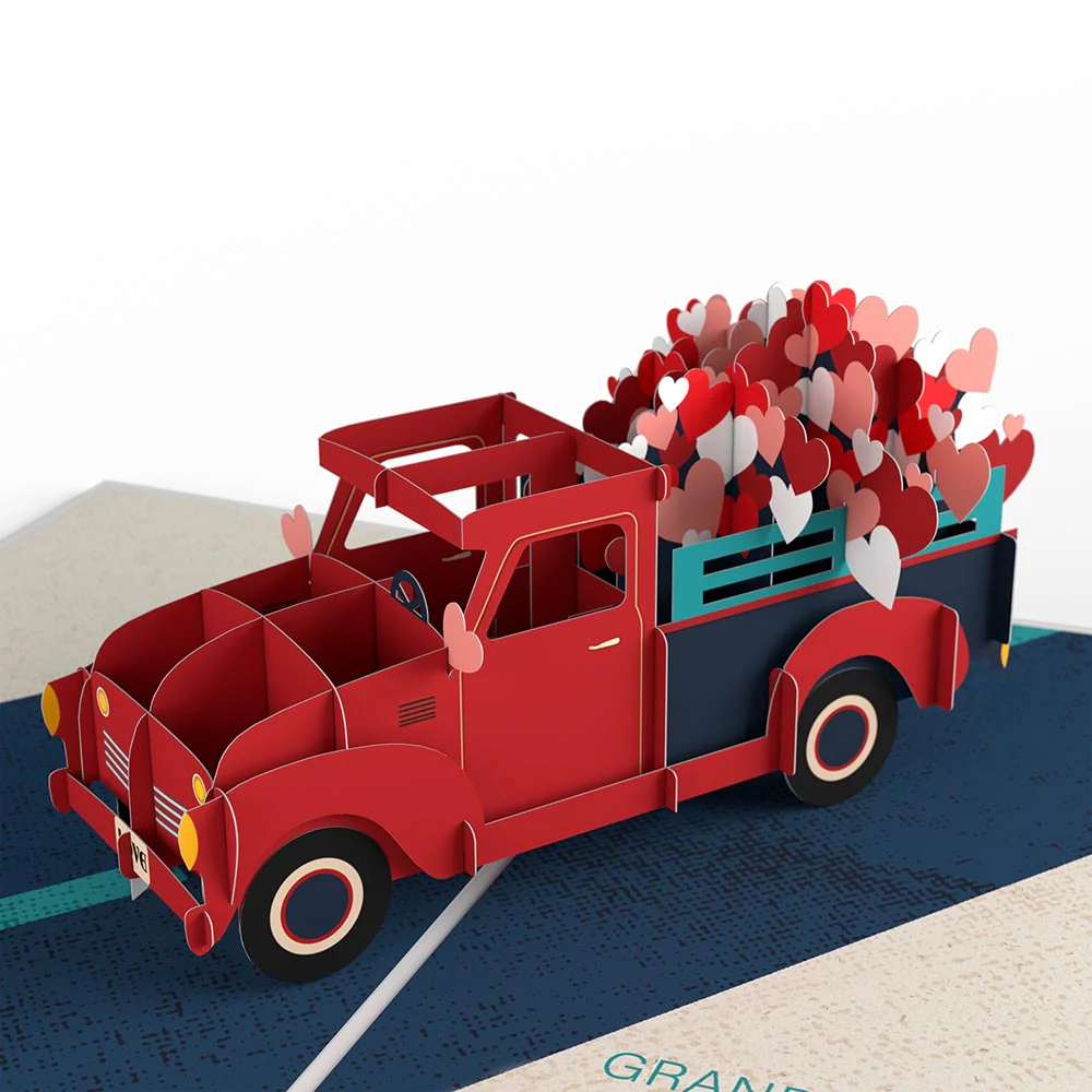 Grandma and Grandpa Truckloads of Love Pop-Up Card - Image 4