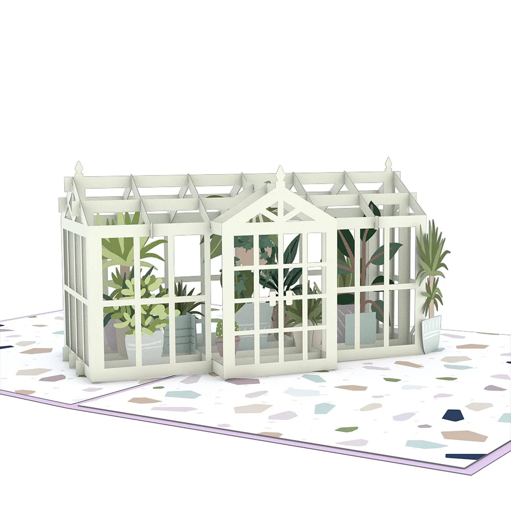 Greenhouse Garden Pop-Up Card - Image 2