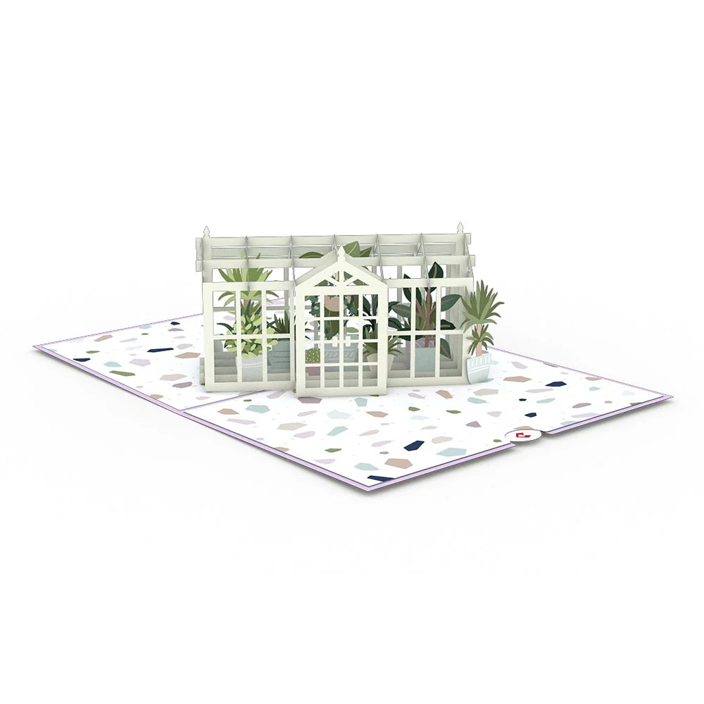 Greenhouse Garden Pop-Up Card - Image 3