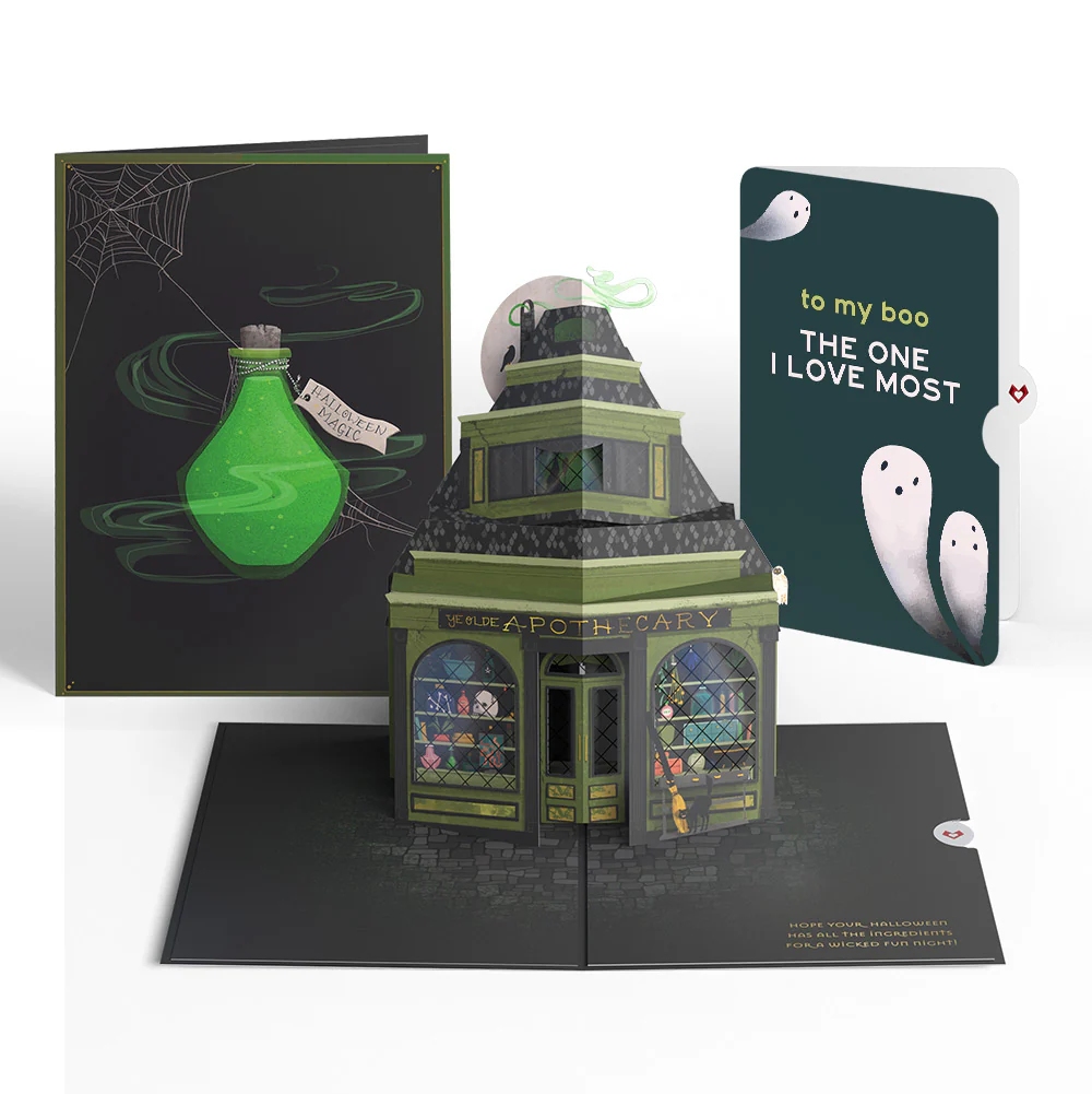 Halloween Apothecary Pop-Up Card and Sentiment Set