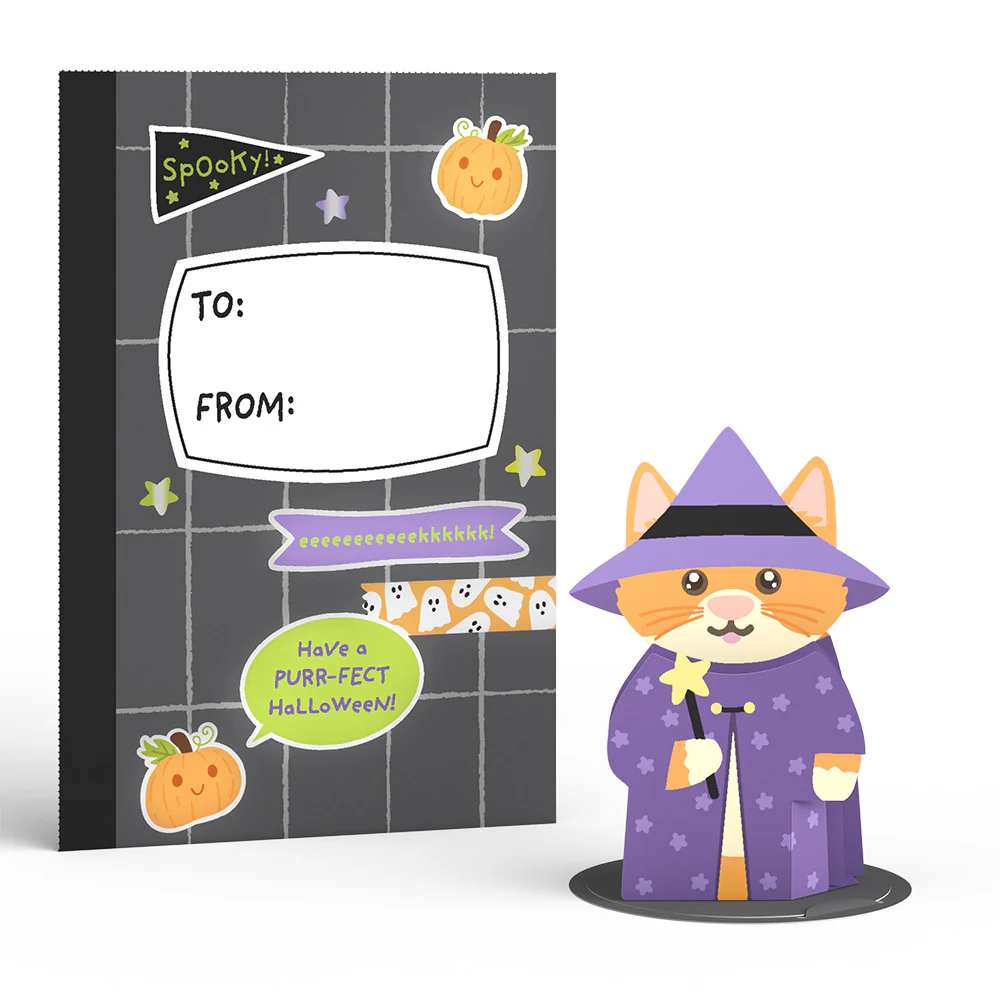 Halloween Assorted Cards Kids Classroom 8-Pack - Image 9