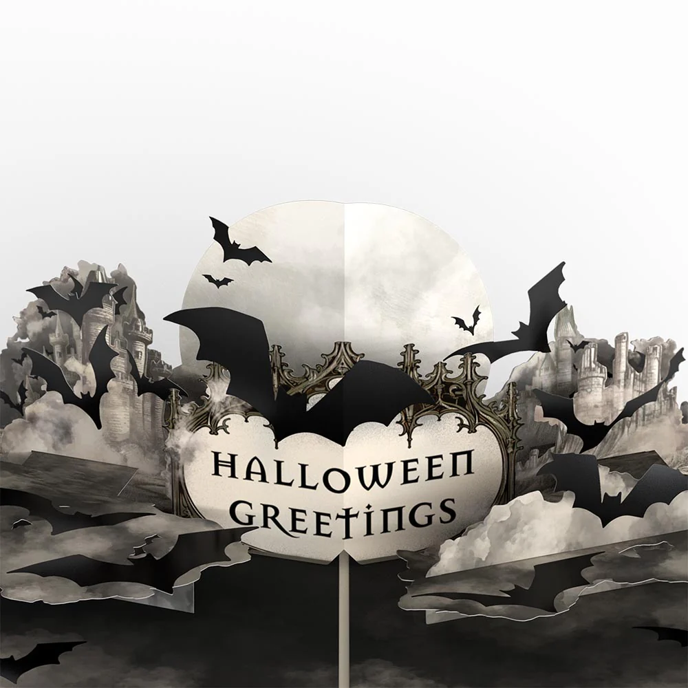 Halloween Greetings Pop-Up Card - Image 2