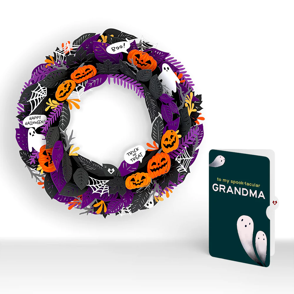Halloween Wreath and Sentiment Set for Grandma