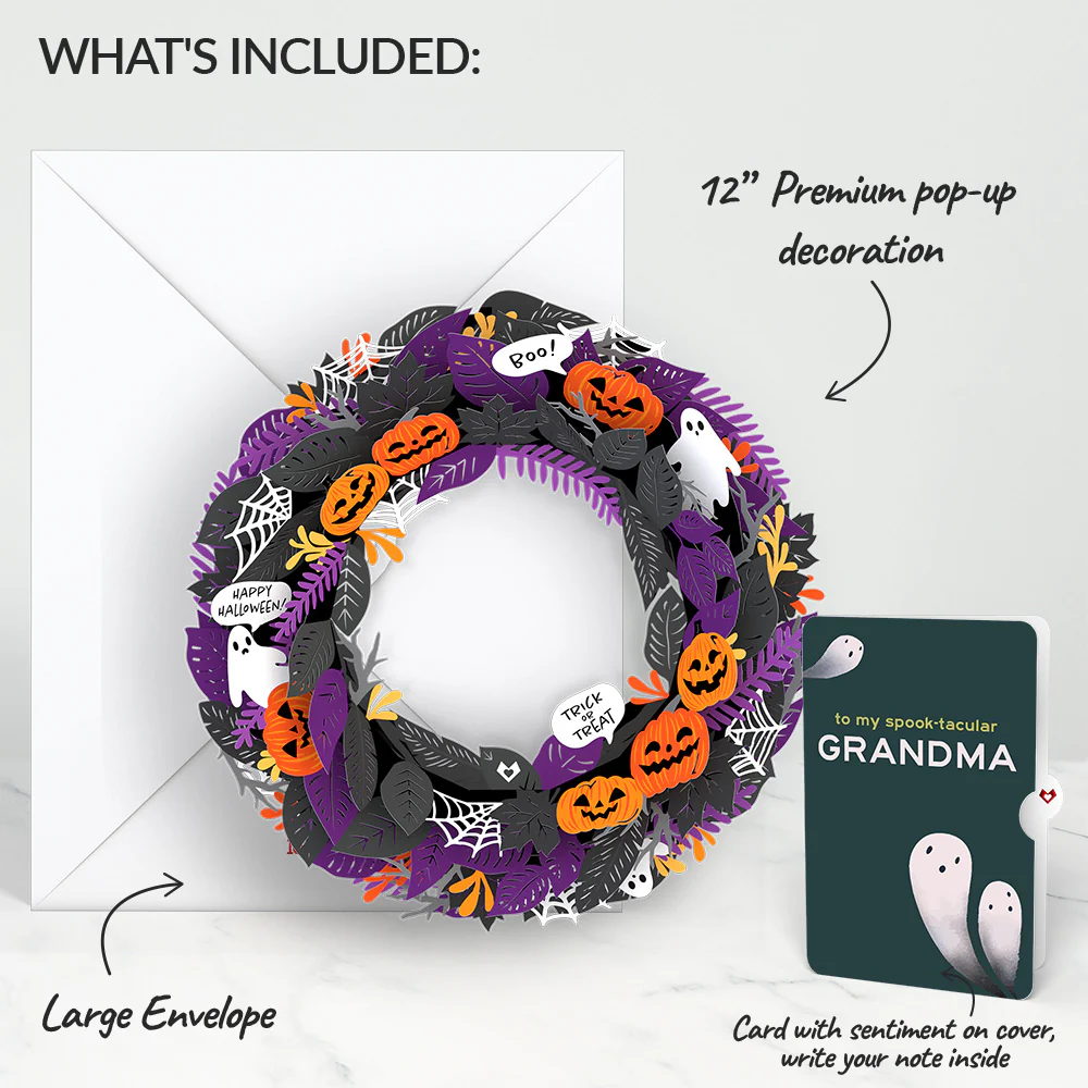 Halloween Wreath and Sentiment Set for Grandma - Image 2