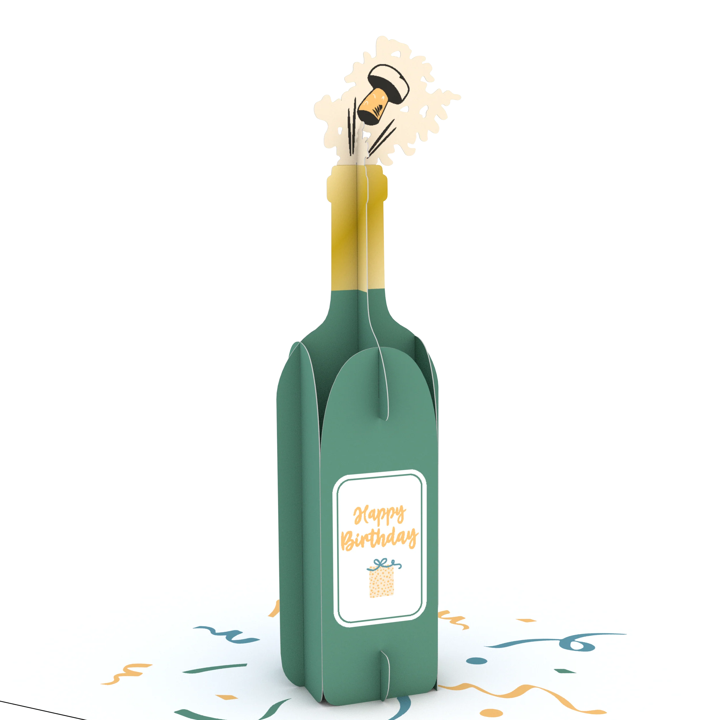 Happy Birthday Cheers: Paperpop® Card - Image 2