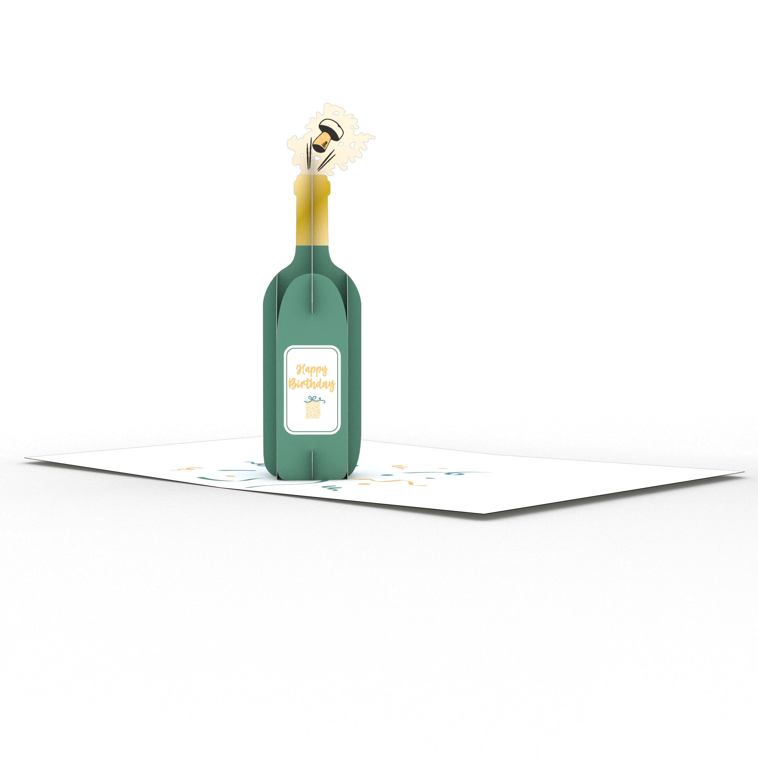 Happy Birthday Cheers: Paperpop® Card - Image 3