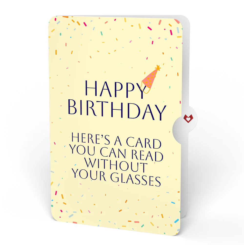 Happy Birthday Confetti Cake Music and Lights Pop-Up Card and Sentiment Set - Image 4
