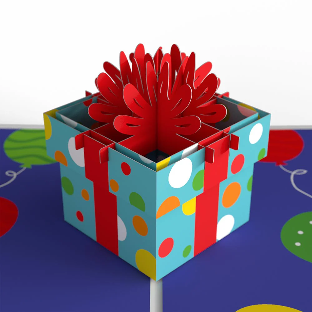 Happy Birthday Endless Surprises 4-in-1 Nesting Card - Image 8