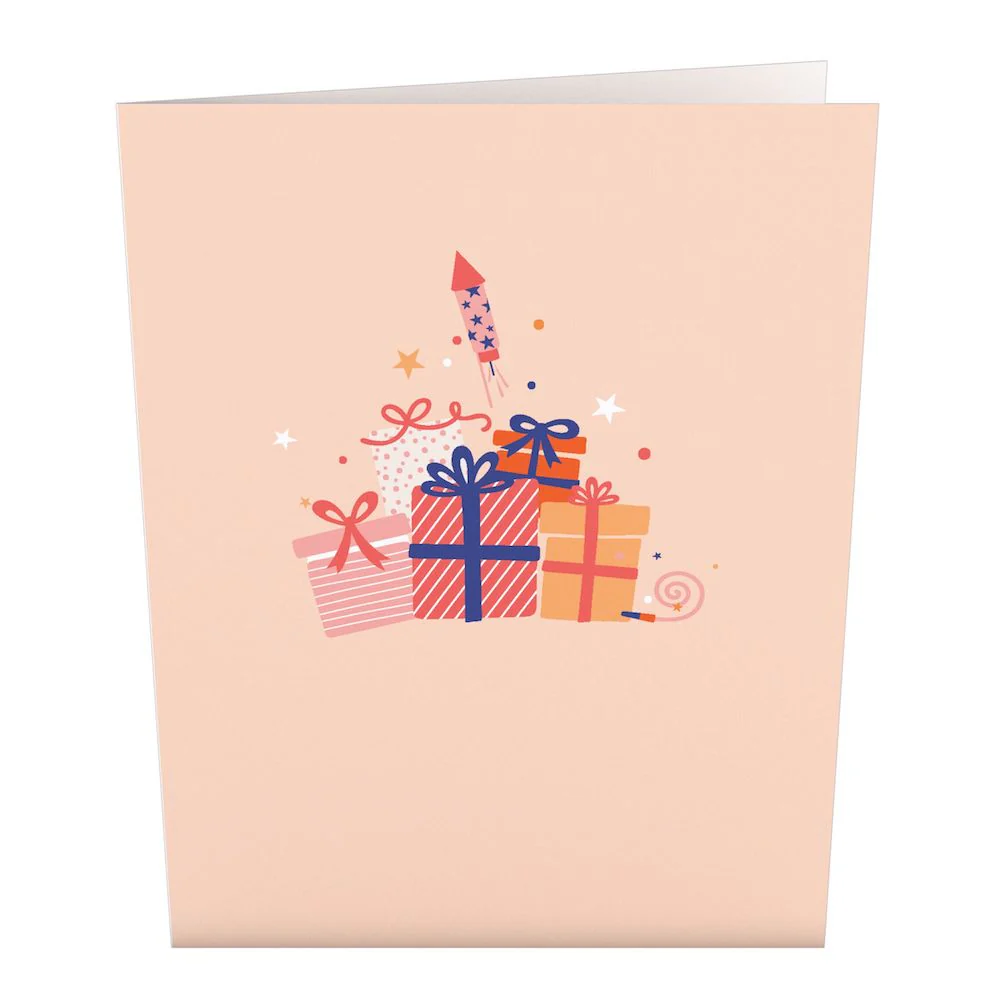 Happy Birthday Gift Cake: Paperpop® Card - Image 4
