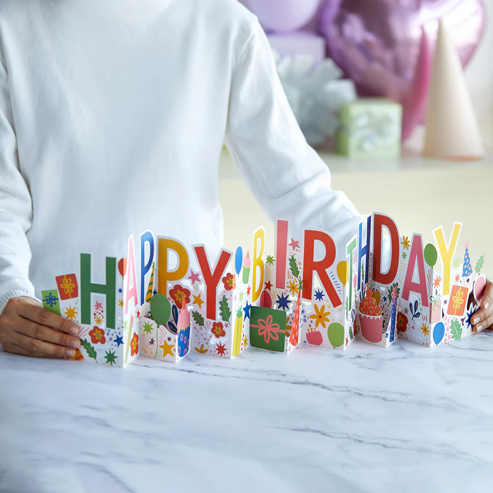 Happy Birthday Loooooong Card™ (Expands to 2 feet) - Image 10
