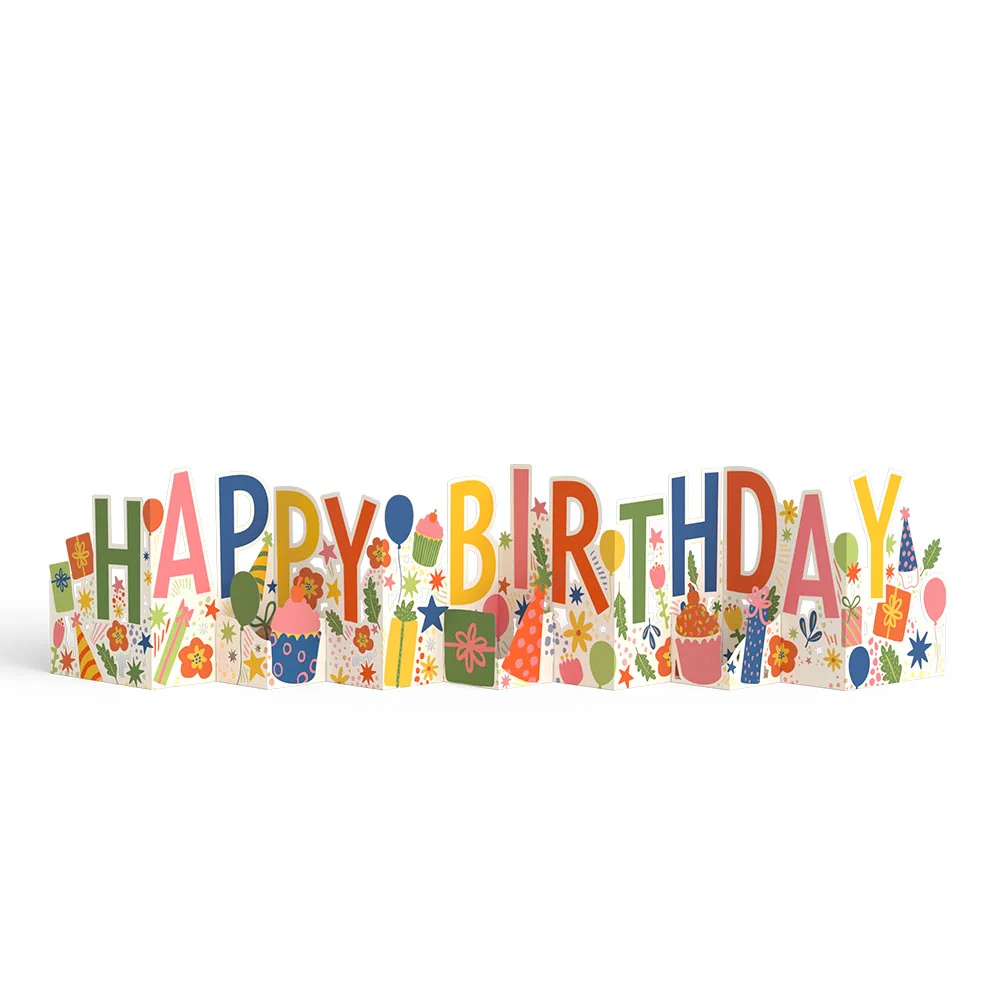 Happy Birthday Loooooong Card™ (Expands to 2 feet) - Image 5