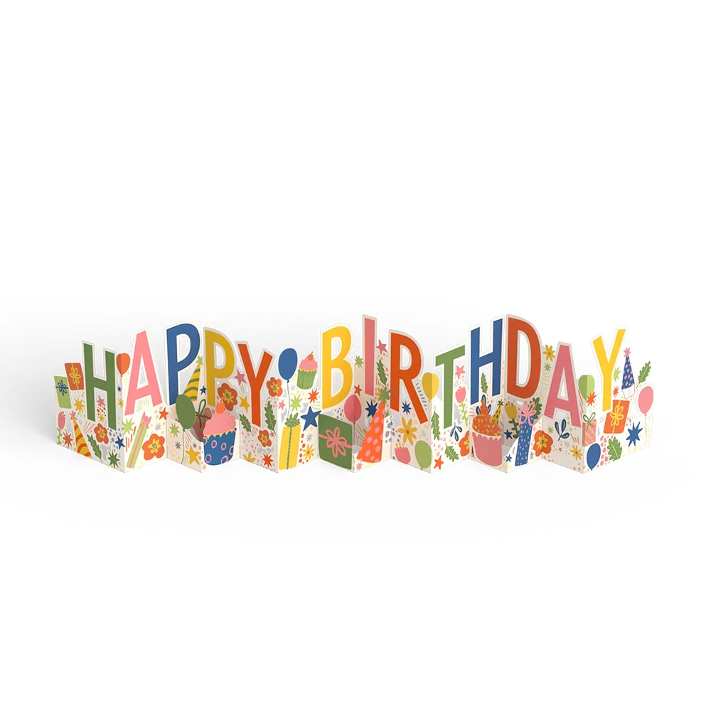 Happy Birthday Loooooong Card™ (Expands to 2 feet) - Image 6