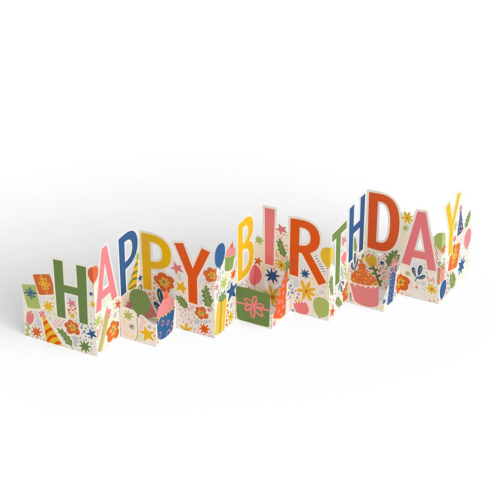 Happy Birthday Loooooong Card™ (Expands to 2 feet) - Image 7