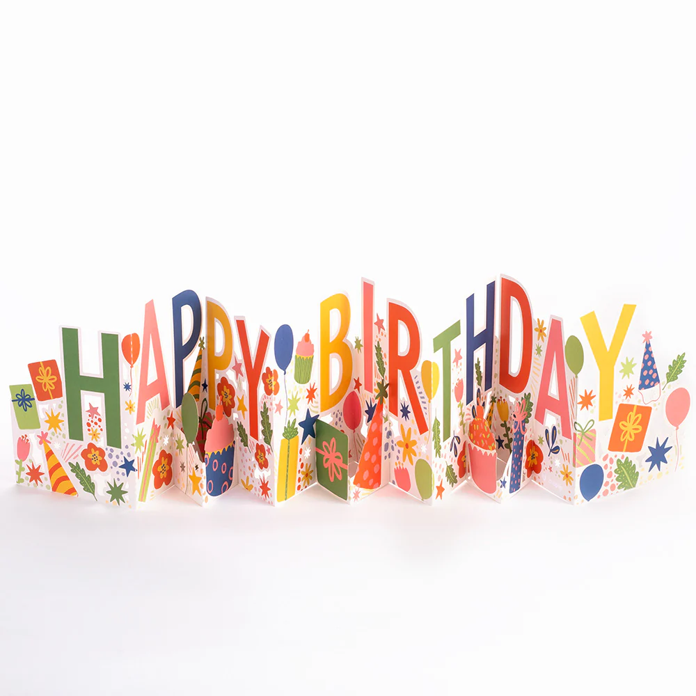 Happy Birthday Loooooong Card™ (Expands to 2 feet) - Image 8