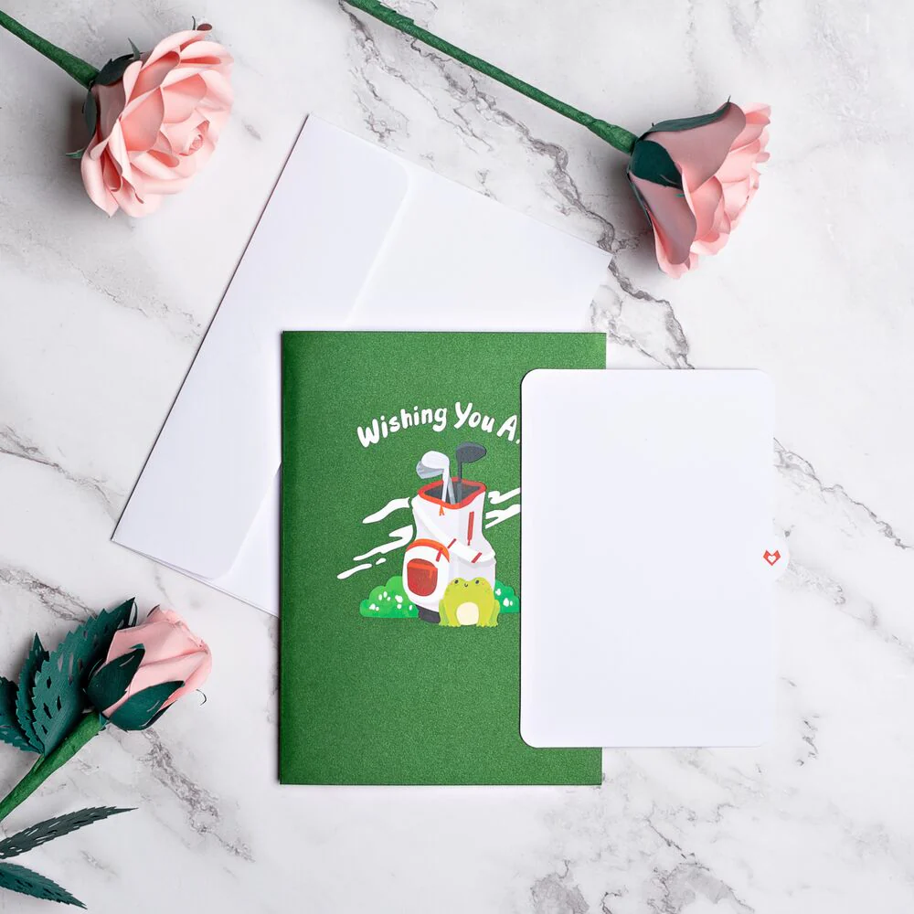 Happy Father's Day Golf Pop-Up Card - Image 9