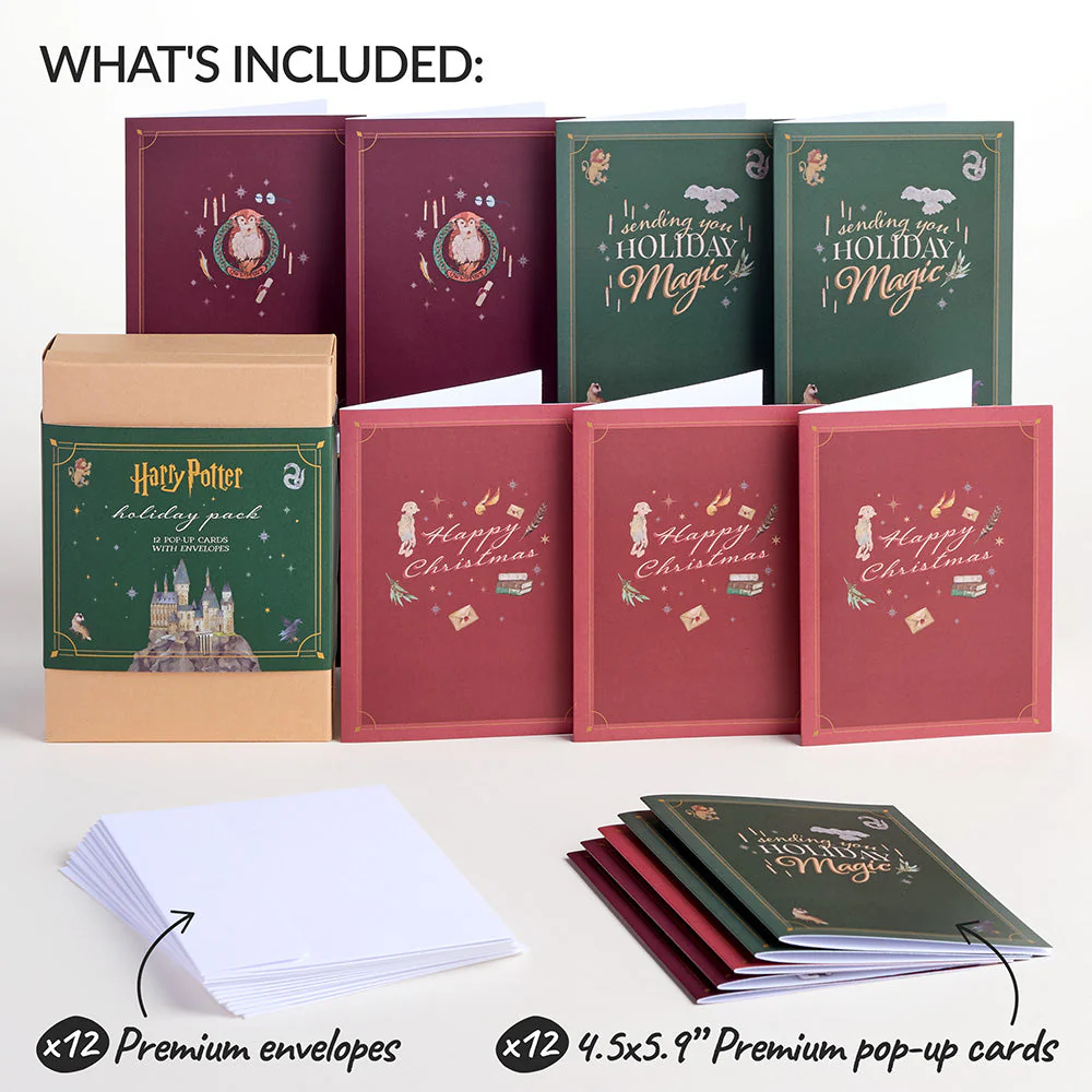Harry Potter™ Holiday Box Set (Assorted 12-Pack): Paperpop® Card - Image 2