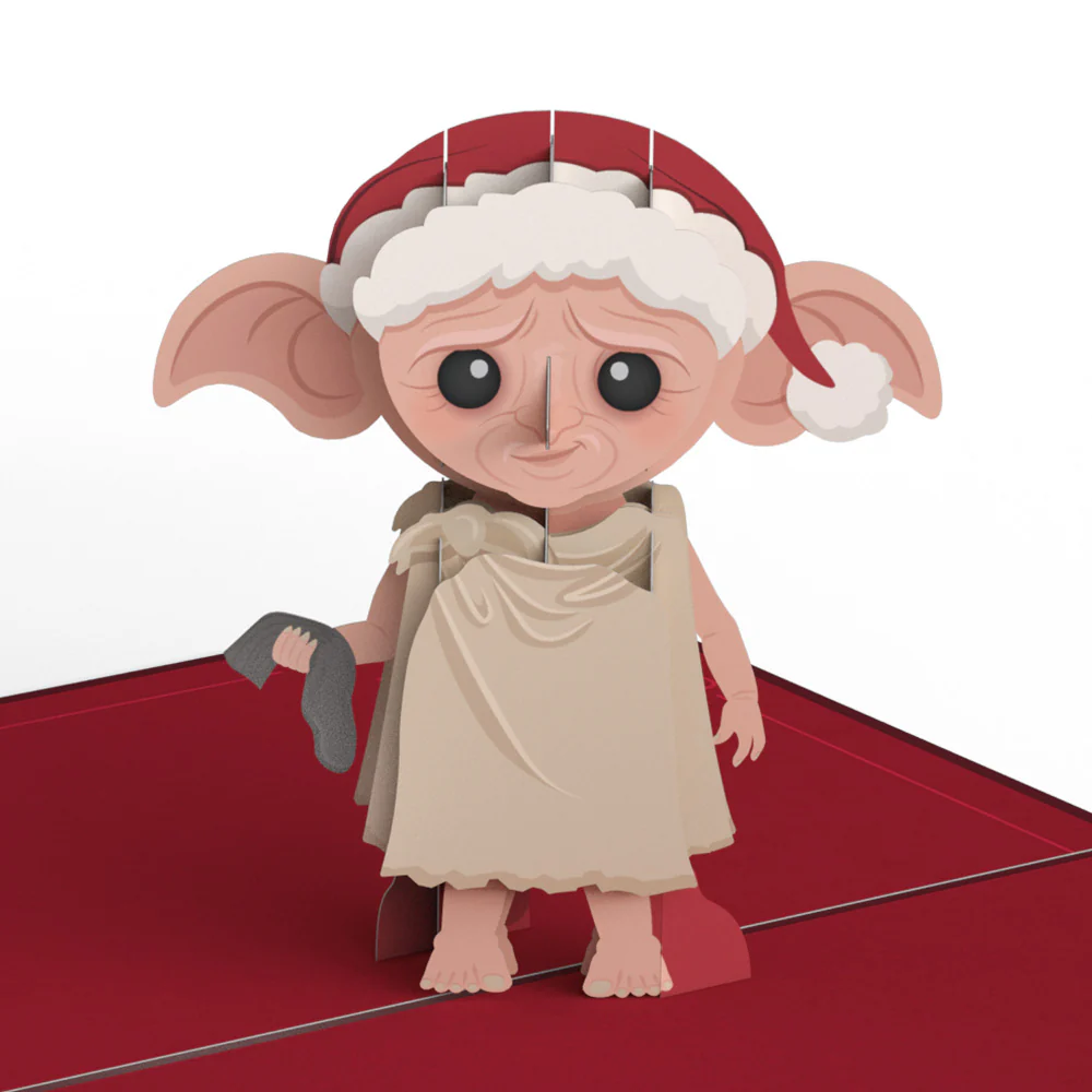 Harry Potter™ Dobby™ Christmas Pop-Up Card - Image 2