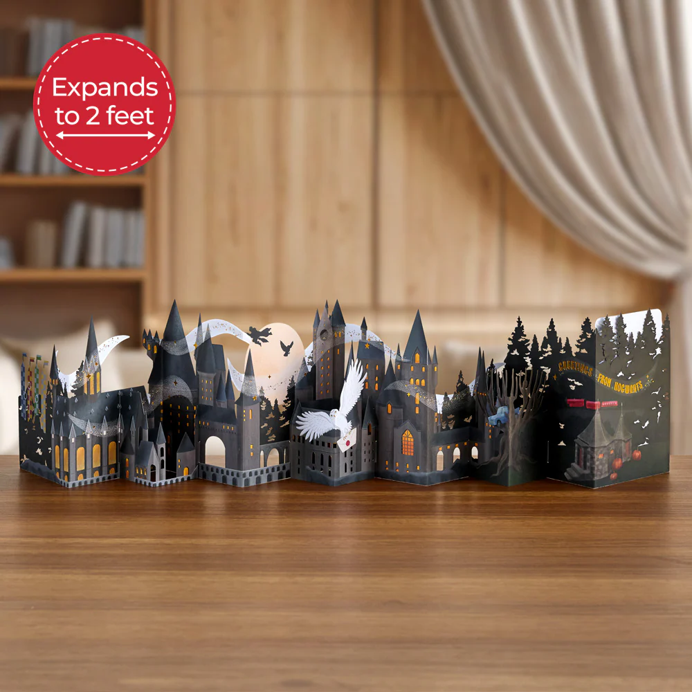 Harry Potter™ Greetings from Hogwarts™ Loooooong Card™ (Expands to 2 feet)