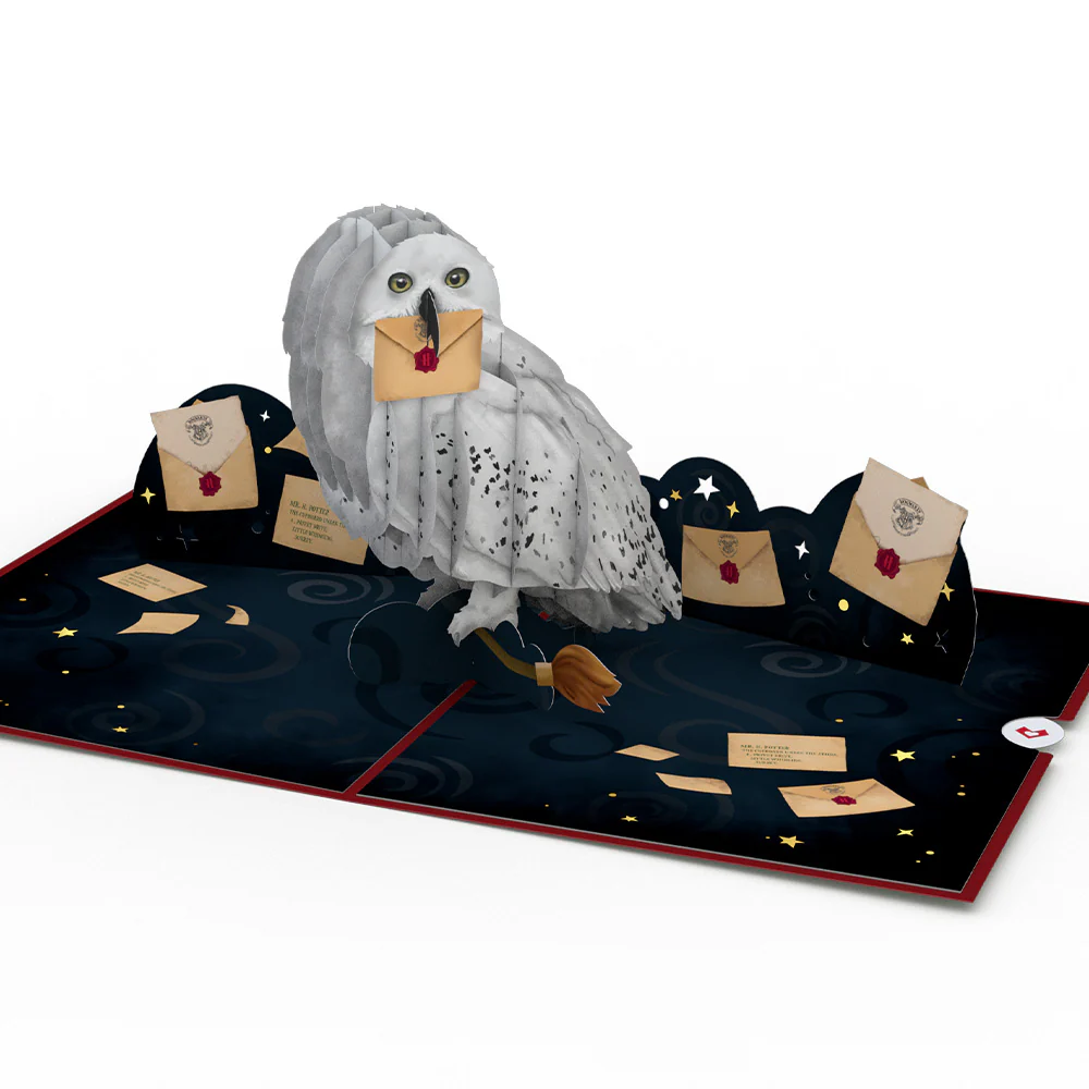 Harry Potter™ Hedwig™ Birthday Delivery Pop-Up Card - Image 3