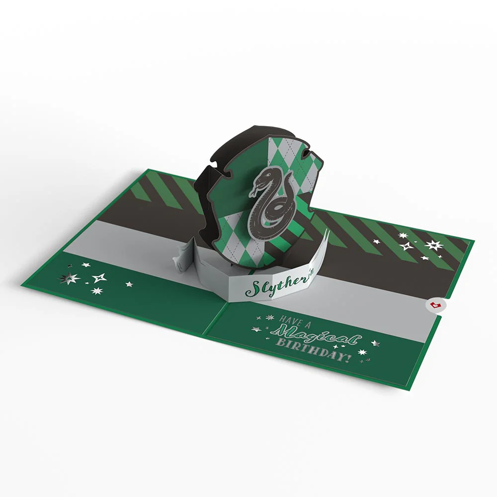 Harry Potter™ Slytherin™ Birthday Pop-Up Card - Image 6