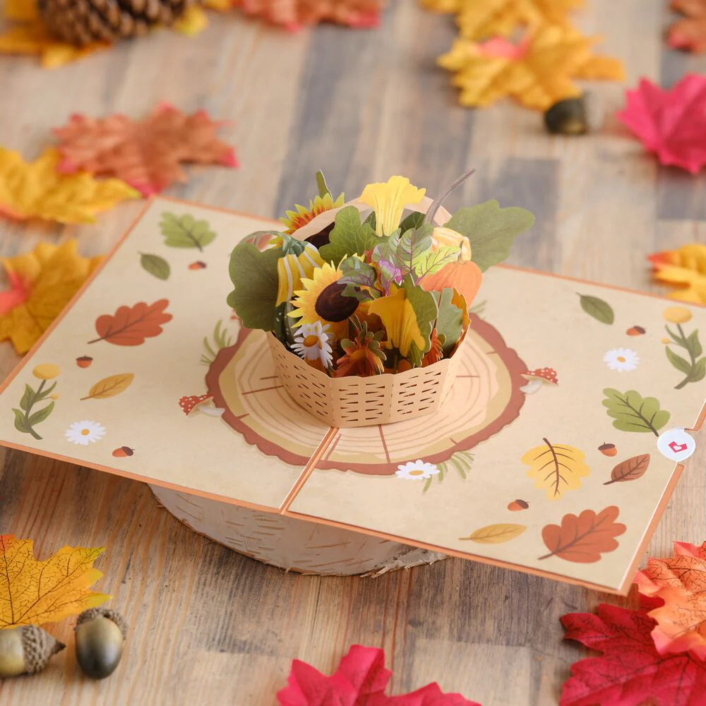 Harvest Basket Pop-Up Card - Image 4