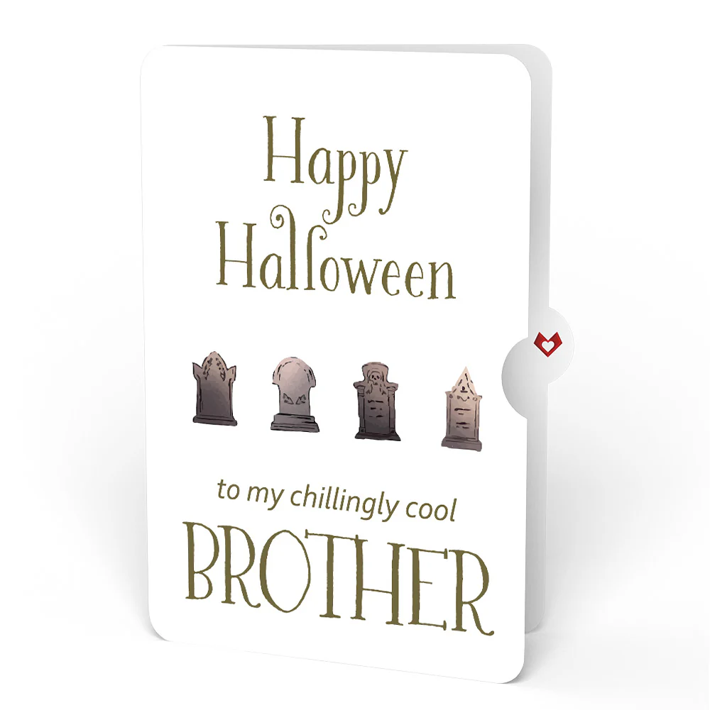 Headless Horseman Halloween Pop-Up Card and Sentiment Set for Brother - Image 4