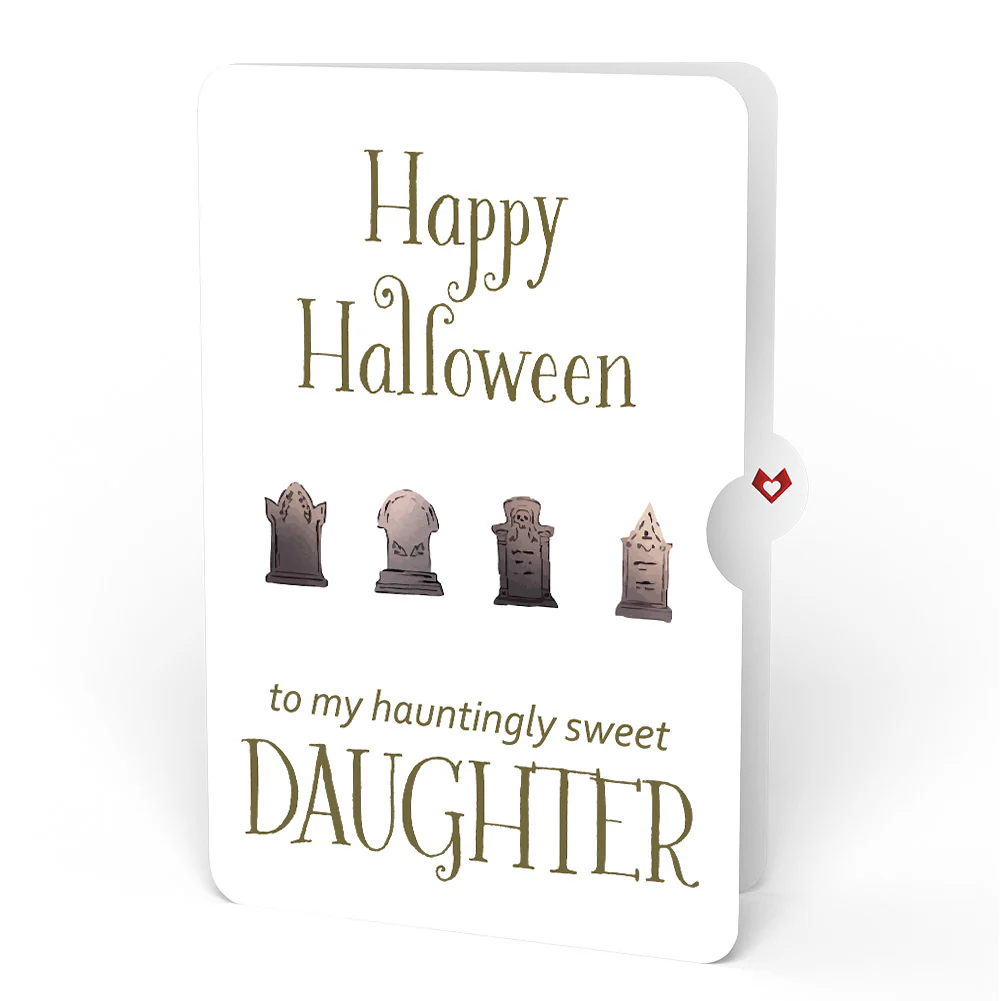 Headless Horseman Halloween Pop-Up Card and Sentiment Set for Daughter - Image 4
