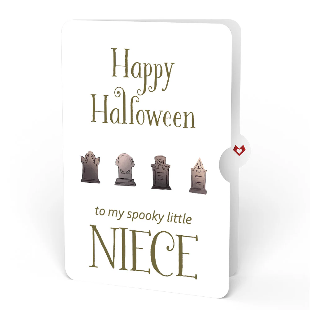 Headless Horseman Halloween Pop-Up Card and Sentiment Set for Niece - Image 4