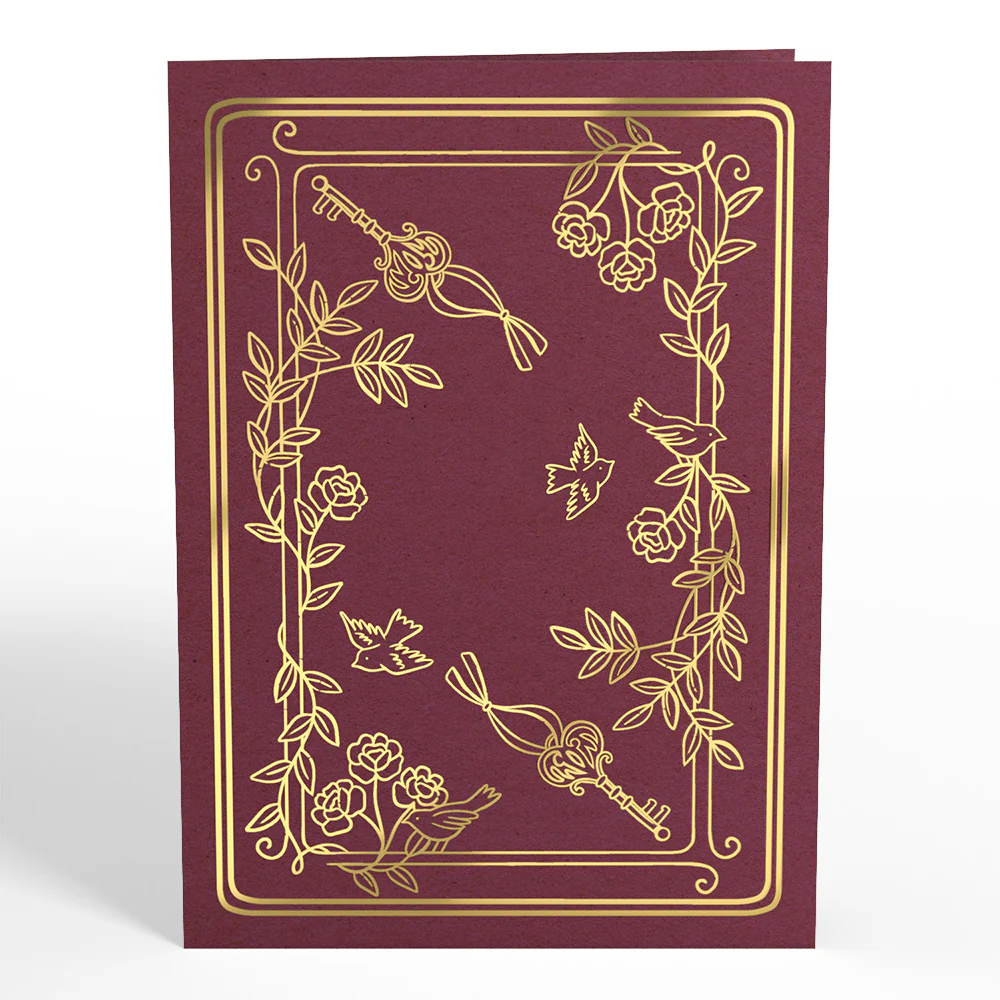 Heart Lock and Key Pop-Up Card - Image 4