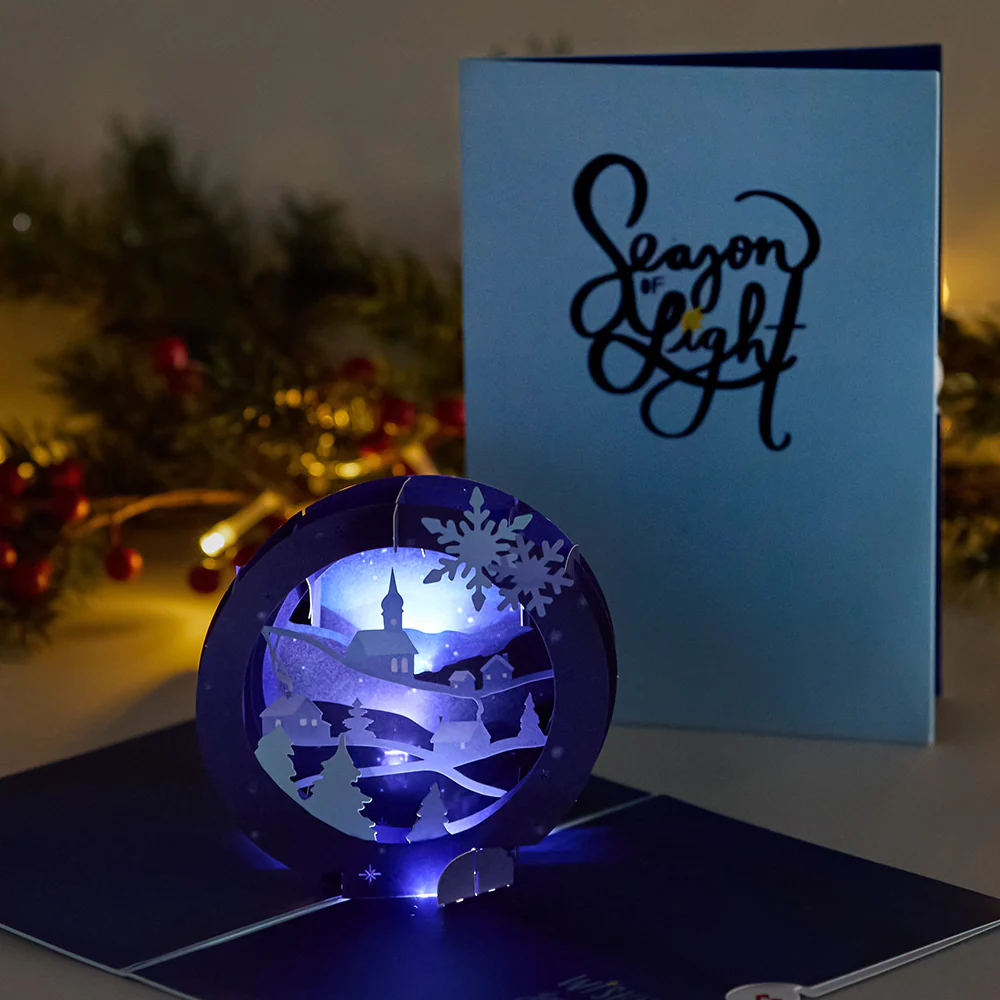 Holiday Light-Up Card 5-Pack - Image 8